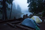 Tents by Jade Lake
